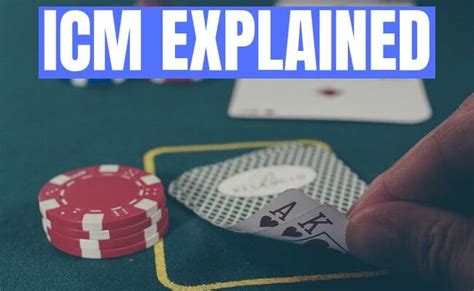 what does icm mean in poker